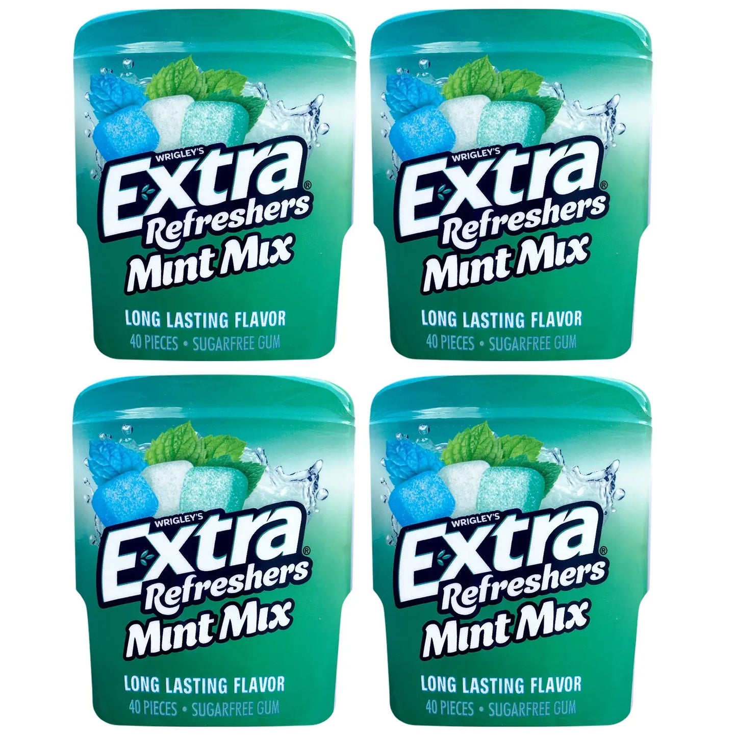 EXTRA REFRESHERS MINT MIX 4CT