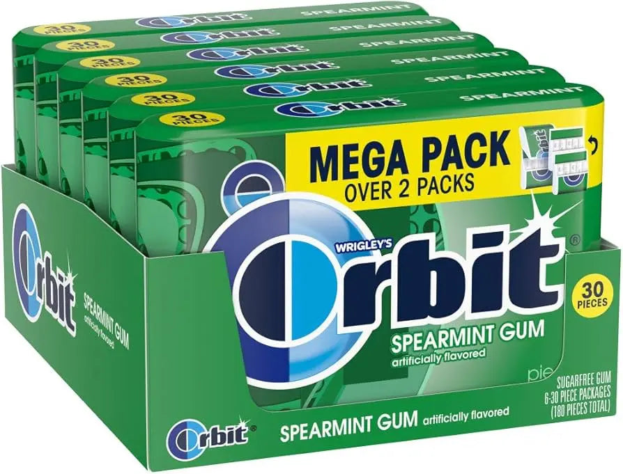 ORBIT 30 STICK SPEARMINT 6CT