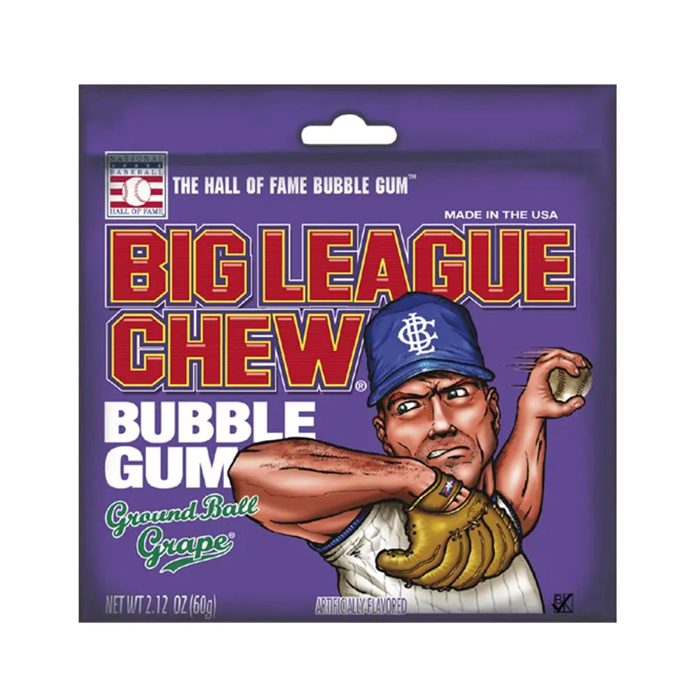 BIG LEAGUE CHEW GRAPE 12CT
