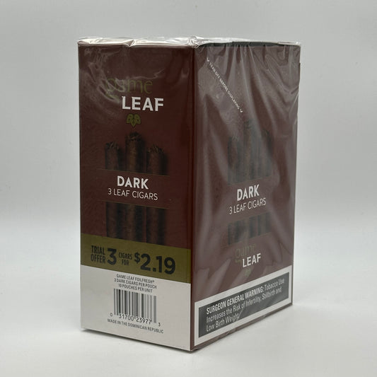 Game Leaf 3/$1.29 Dark Rum - Chase Cash & Carry