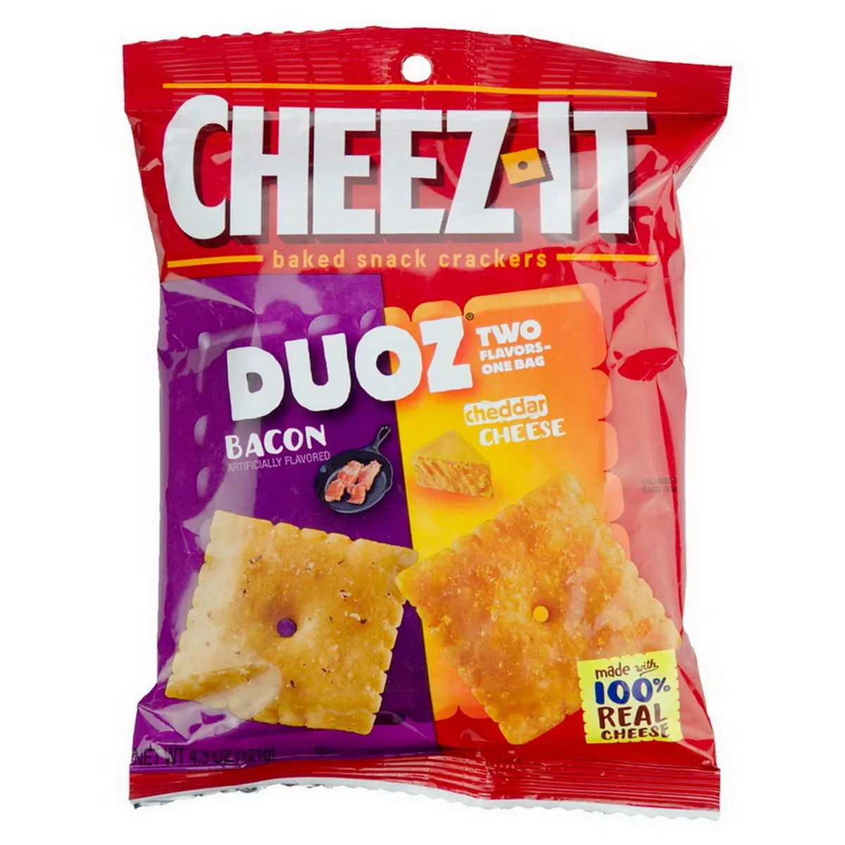 CHEEZ IT DUOZ BACON/CHEDD 6/4.3OZ