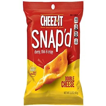 CHEEZ-IT SNAP'D DOUBLE CHEESE 6/2.2 OZ