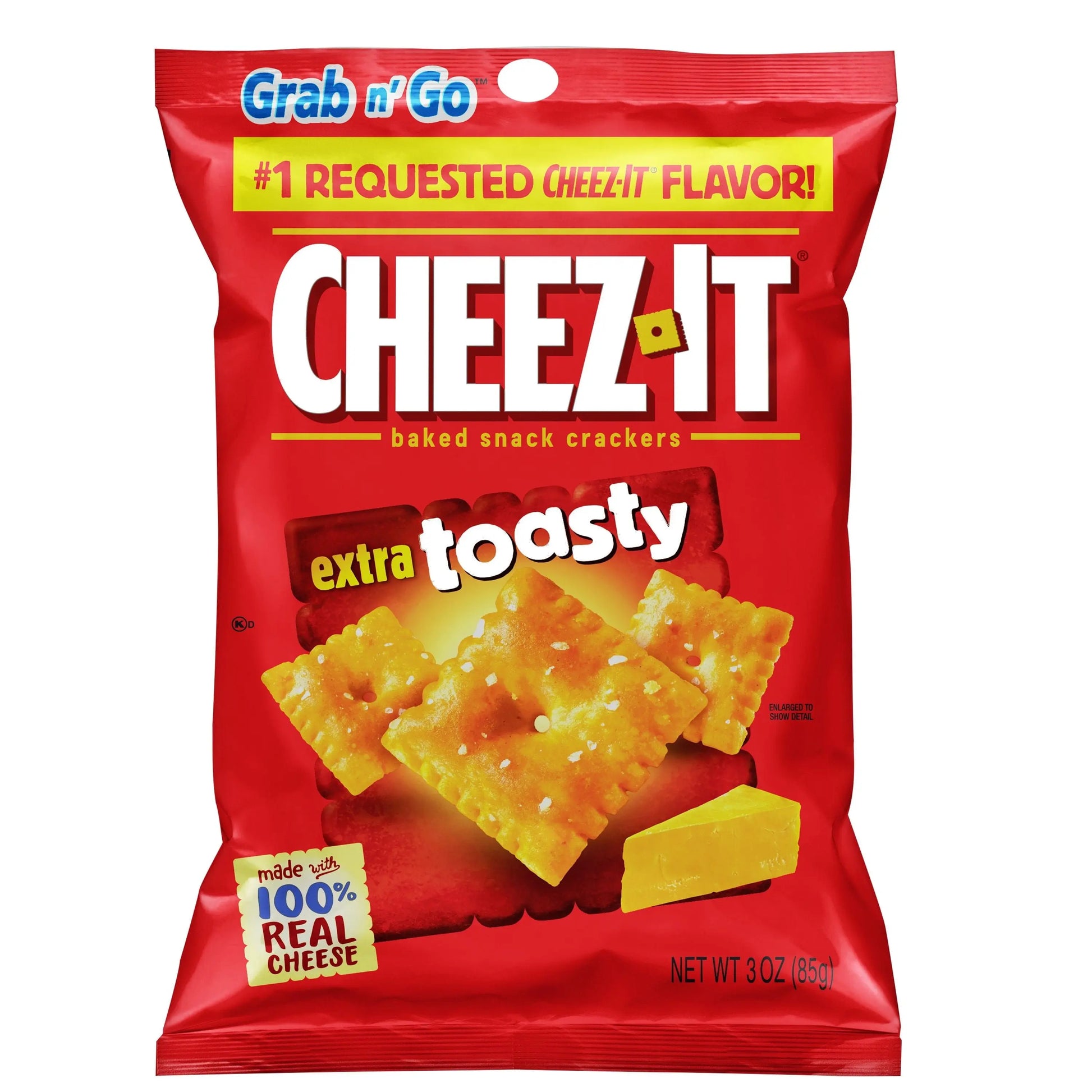 CHEEZ IT EXTRA TOASTY 6/3OZ