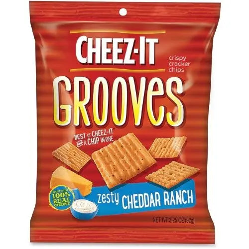 CHEEZ-IT GROOVES CHEDD/RANCH 6/3.25OZ