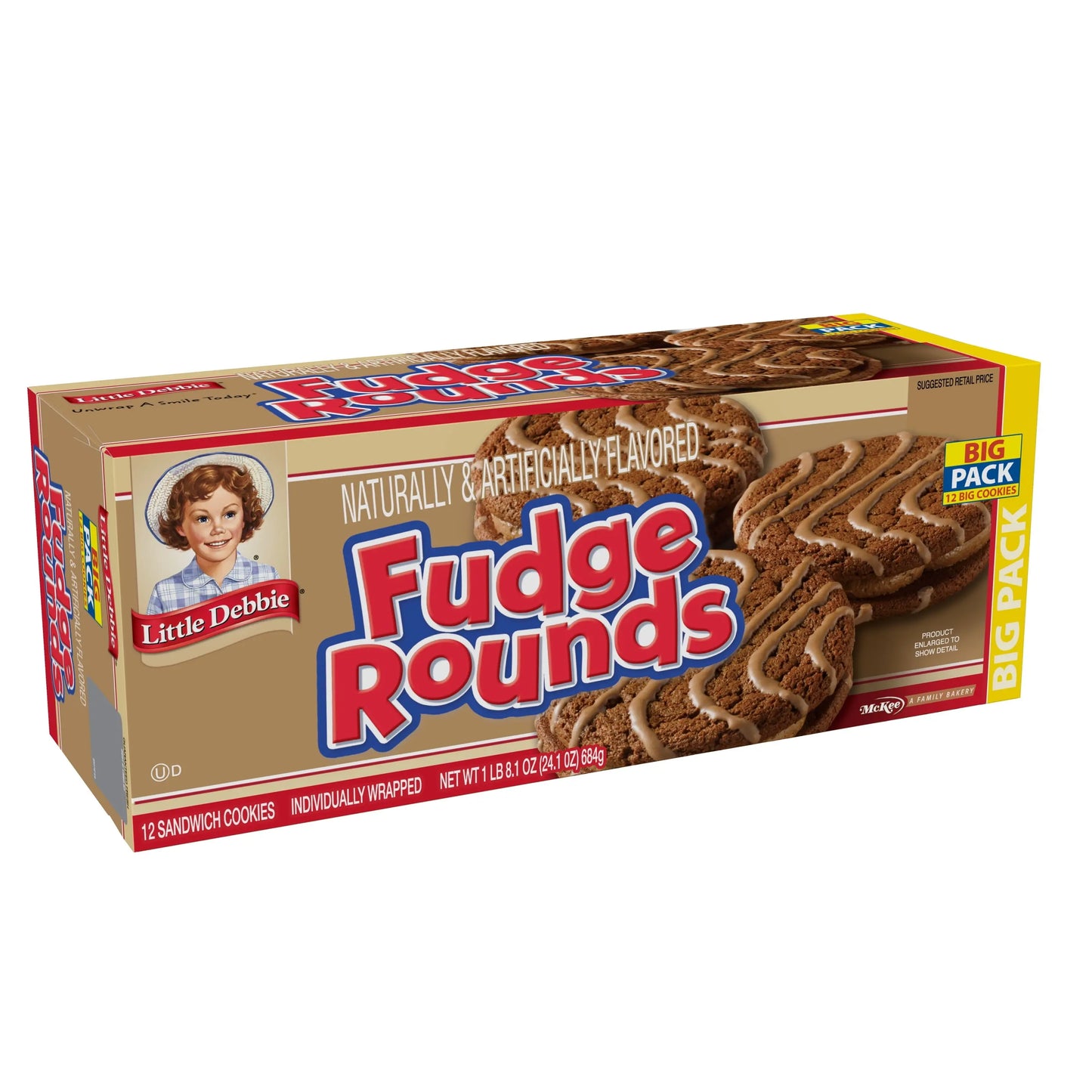 LD FUDGE ROUNDS 12 CT