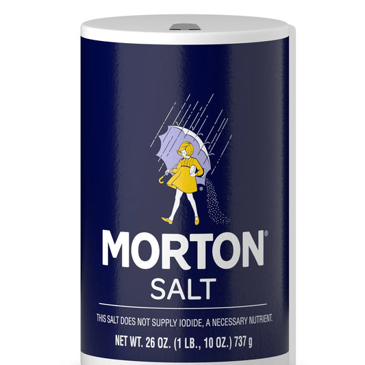 SALT IODIZED (MORTON) 26OZ