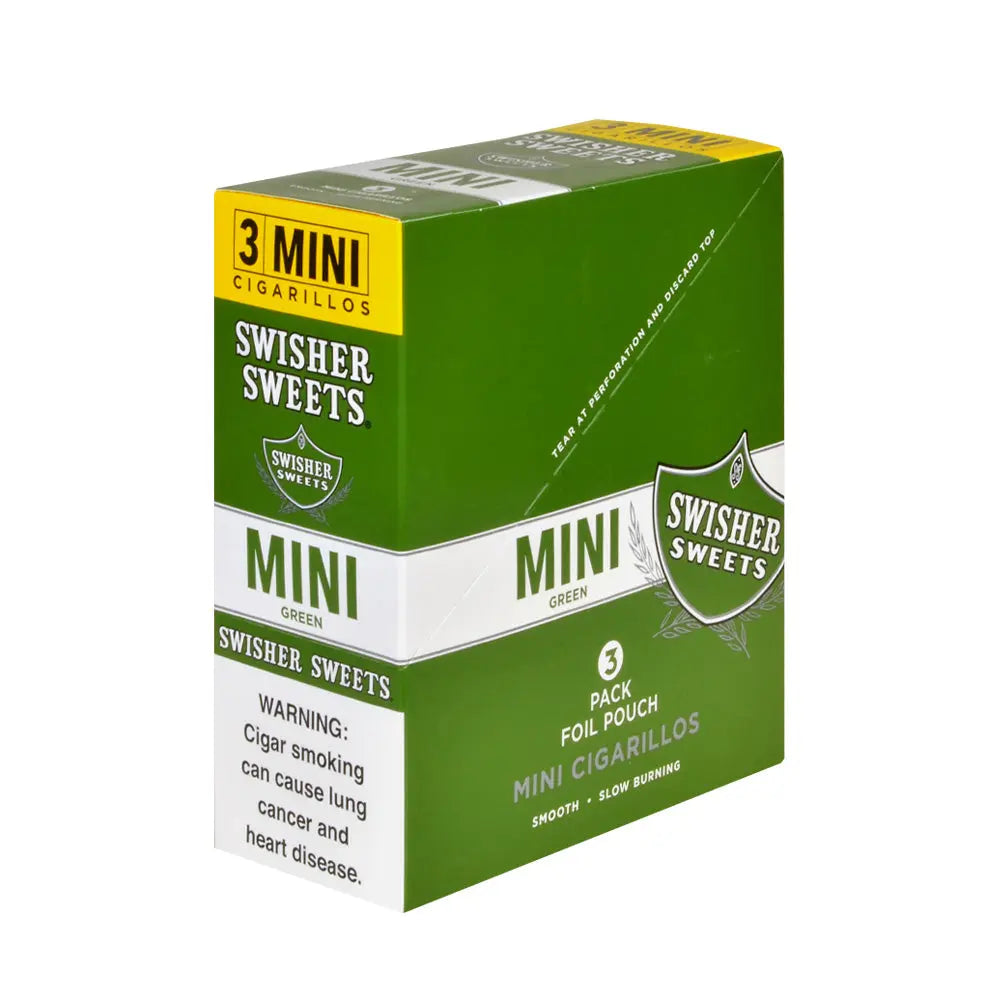 SWISHER MINI 3 FOR 2 GREEN SWEET 15/3 PK