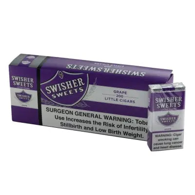 SWISHER LIL CIG GRAPE 10CT