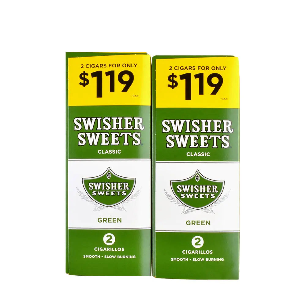 SWISHER 2/$1.19 GREEN 30/2PK
