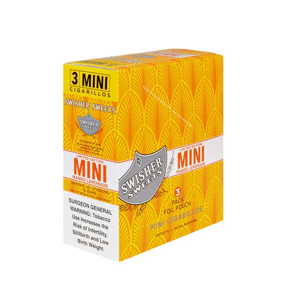 SWISHER MINI 3 FOR 2 MANGO LEMONADE 15/3 PK