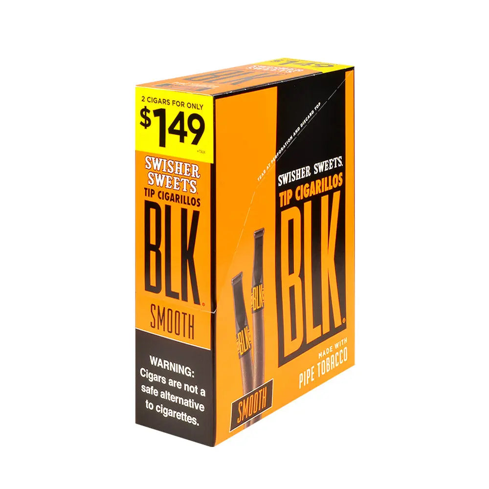 SWISHER (48CT) BLK 2/$1.49 SMOOTH 15/2 PK