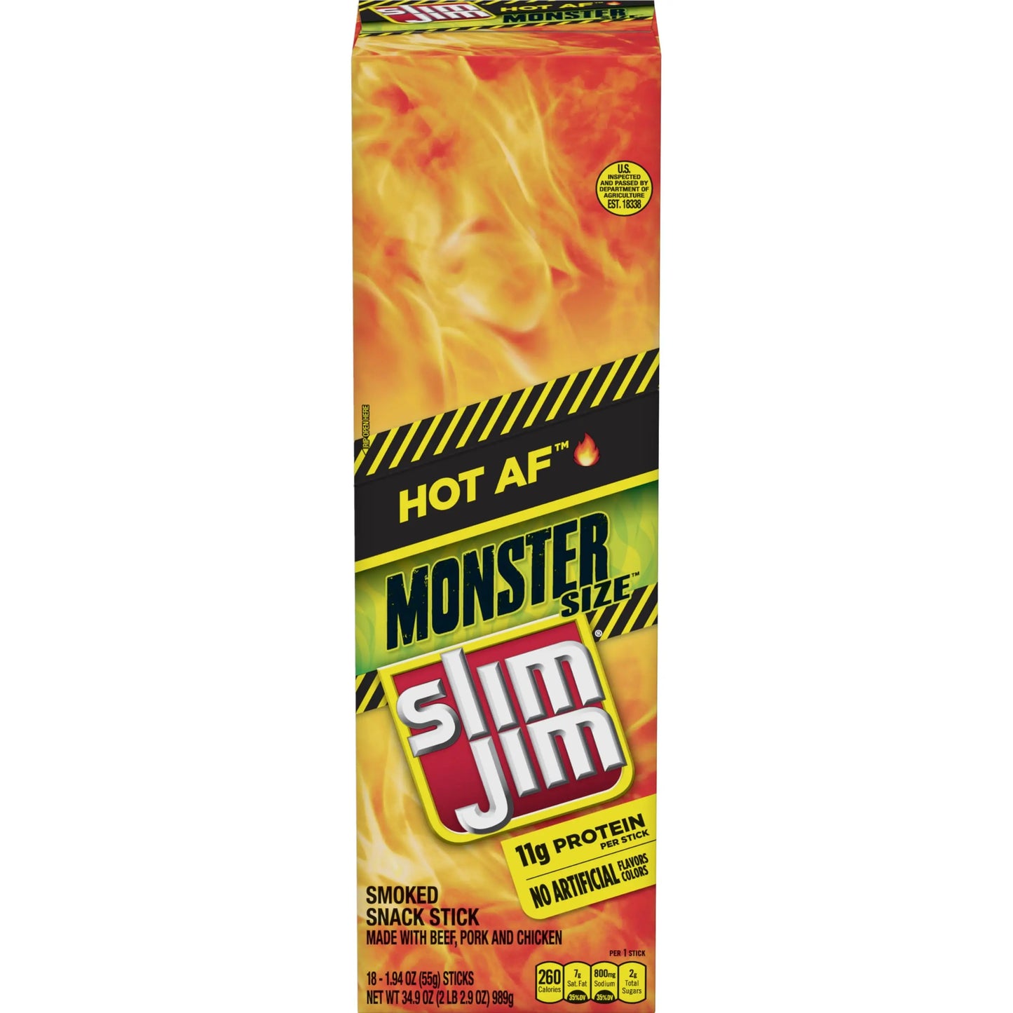 SLIM JIM MONSTER HOT AF 18CT