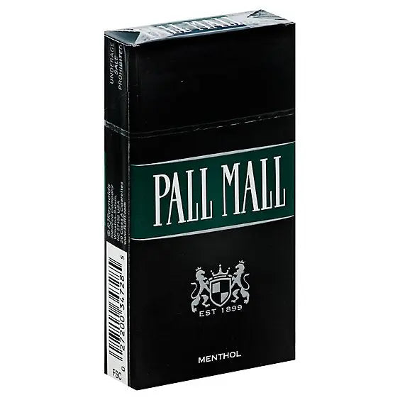 PALL MALL MENTHOL BLACK BOX 100