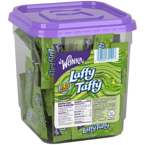 LAFFY TAFFY JAR APPLE 145 CT