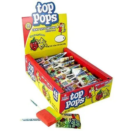 TOP POPS STRAWB-LEMON 48CT