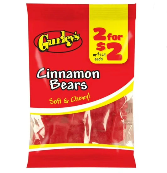 GURLEY'S 2/$2 -12CT Cinnamon Bears