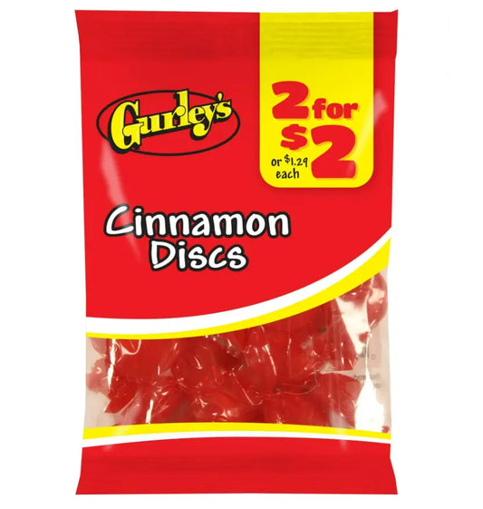 GURLEY'S 2/$2 -12CT Cinnamon Discs