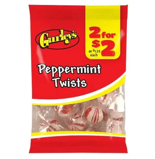 GURLEY'S 2/$2 -12CT Peppermint Twist