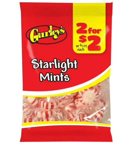 GURLEY'S 2/$2 -12CT Starlight Mints