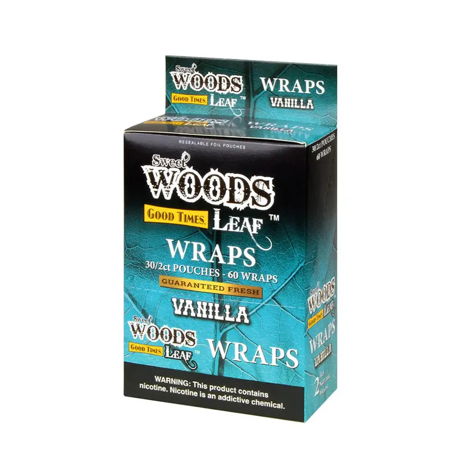G.T WOODS LEAF WRAPS 30/2 CT VANILLA