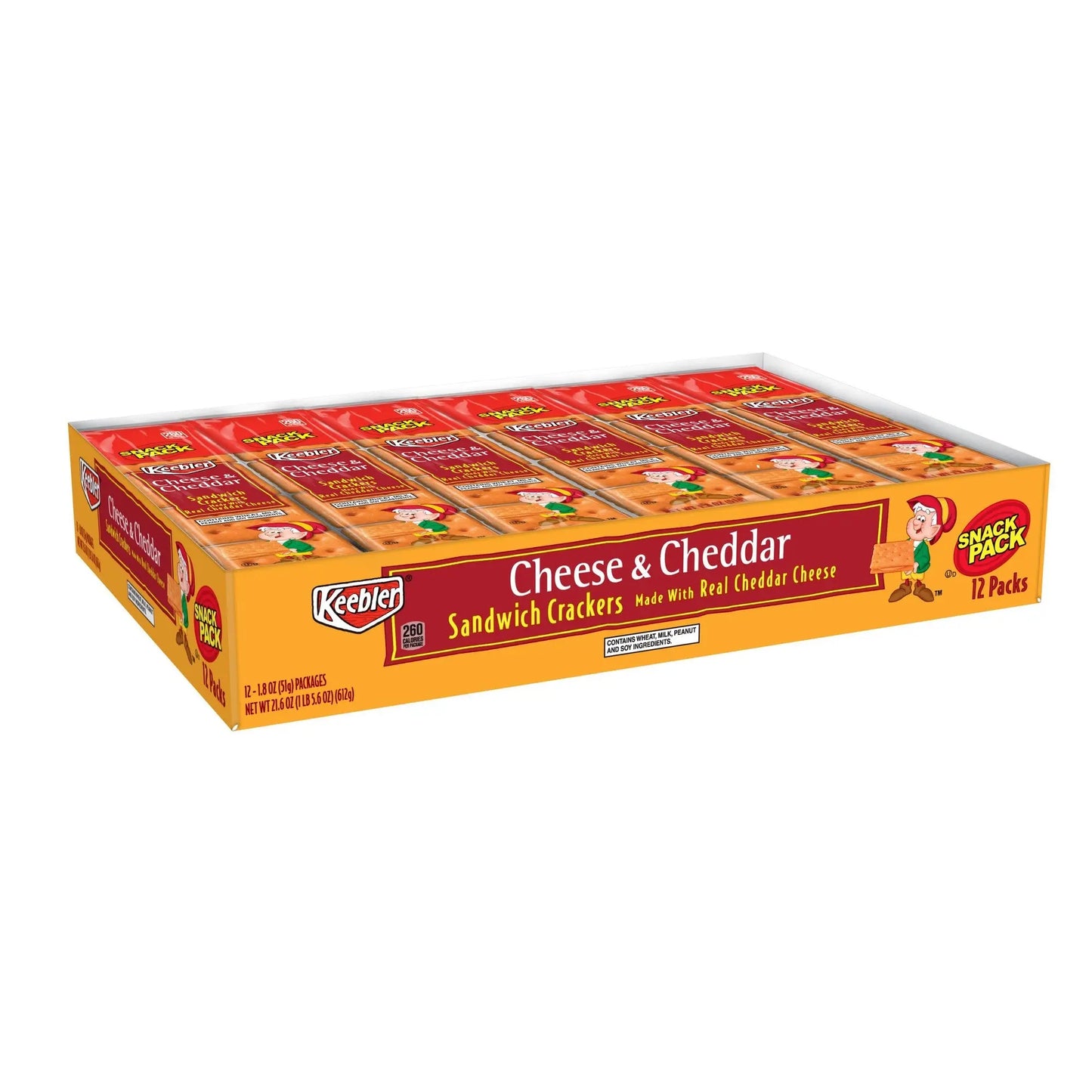 KBLR CHZ & CHEDDAR CRCKS 12CT