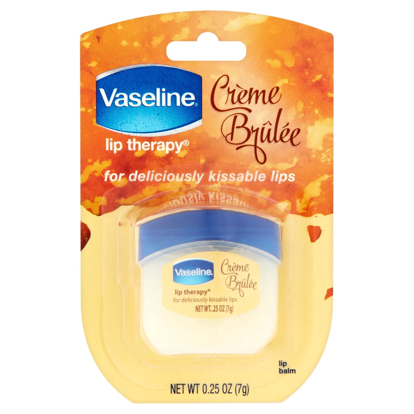 VASELINE LIP TREATMENT CReME BRULEE 8/0.25OZ