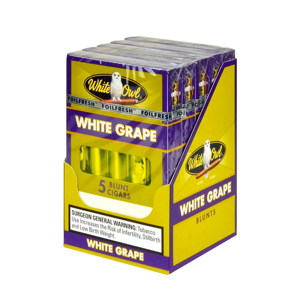 W.O. BLUNT WHITE GRAPE 5/5PK