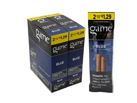 GAME 2/$1.29 BLUE CIGARILLO
