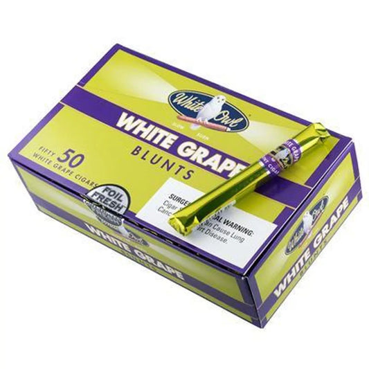 W.O. BLUNT WHITE GRAPE BOX 50CT