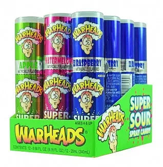 WARHEADS UPRIGHT SPRAY 12CT