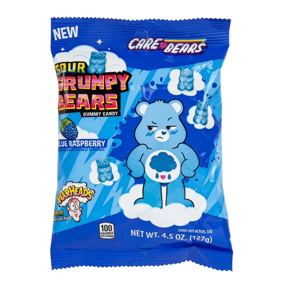 PEG WARHEADS SOUR GRUMPY BEARS 6/4.5OZ