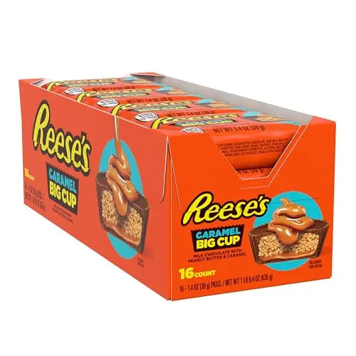 REESE'S BIG CUP W/CARAMEL 16CT