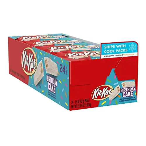 KIT KAT BIRTHDAY CAKE 24CT