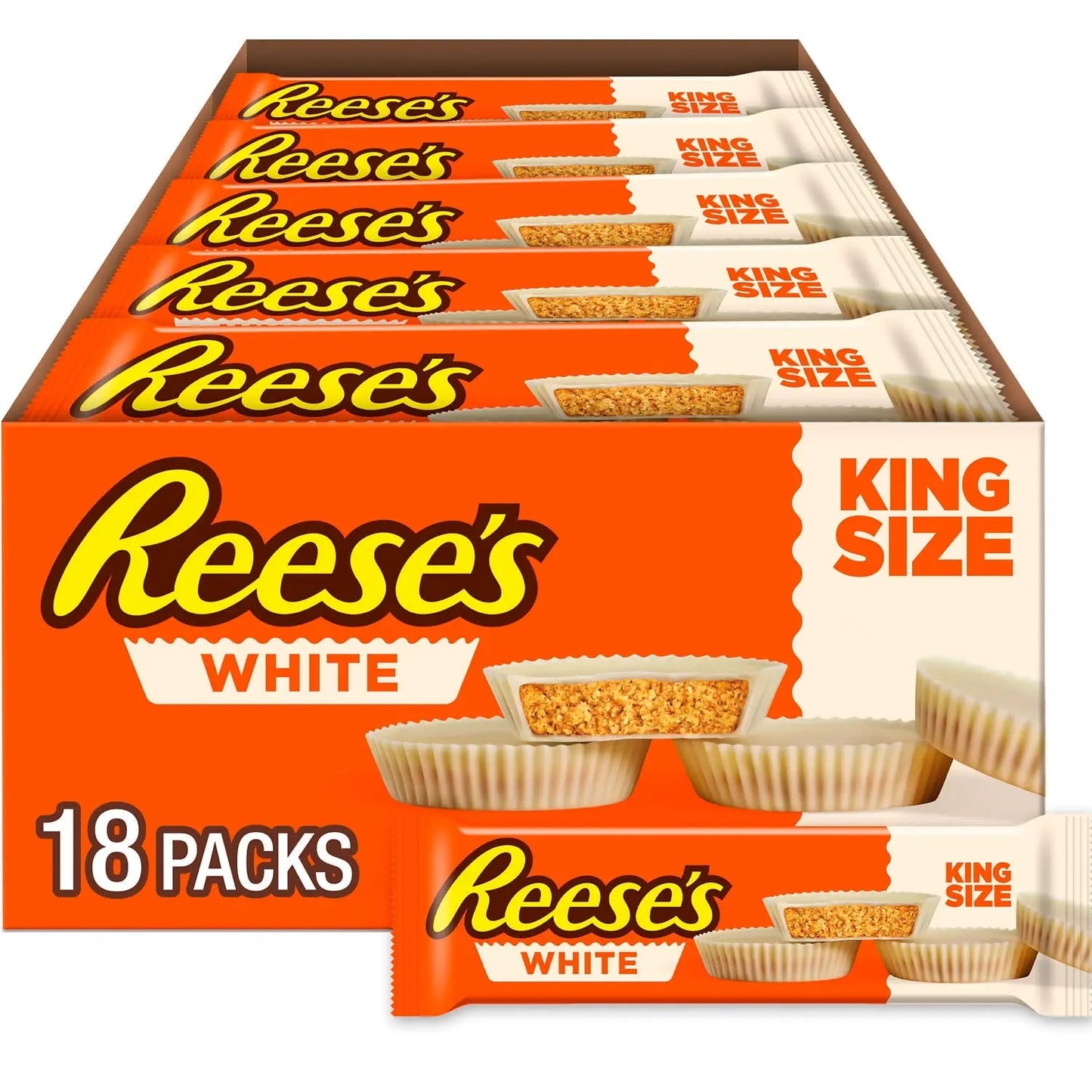 KS REESE'S WHITE CUP 18CT