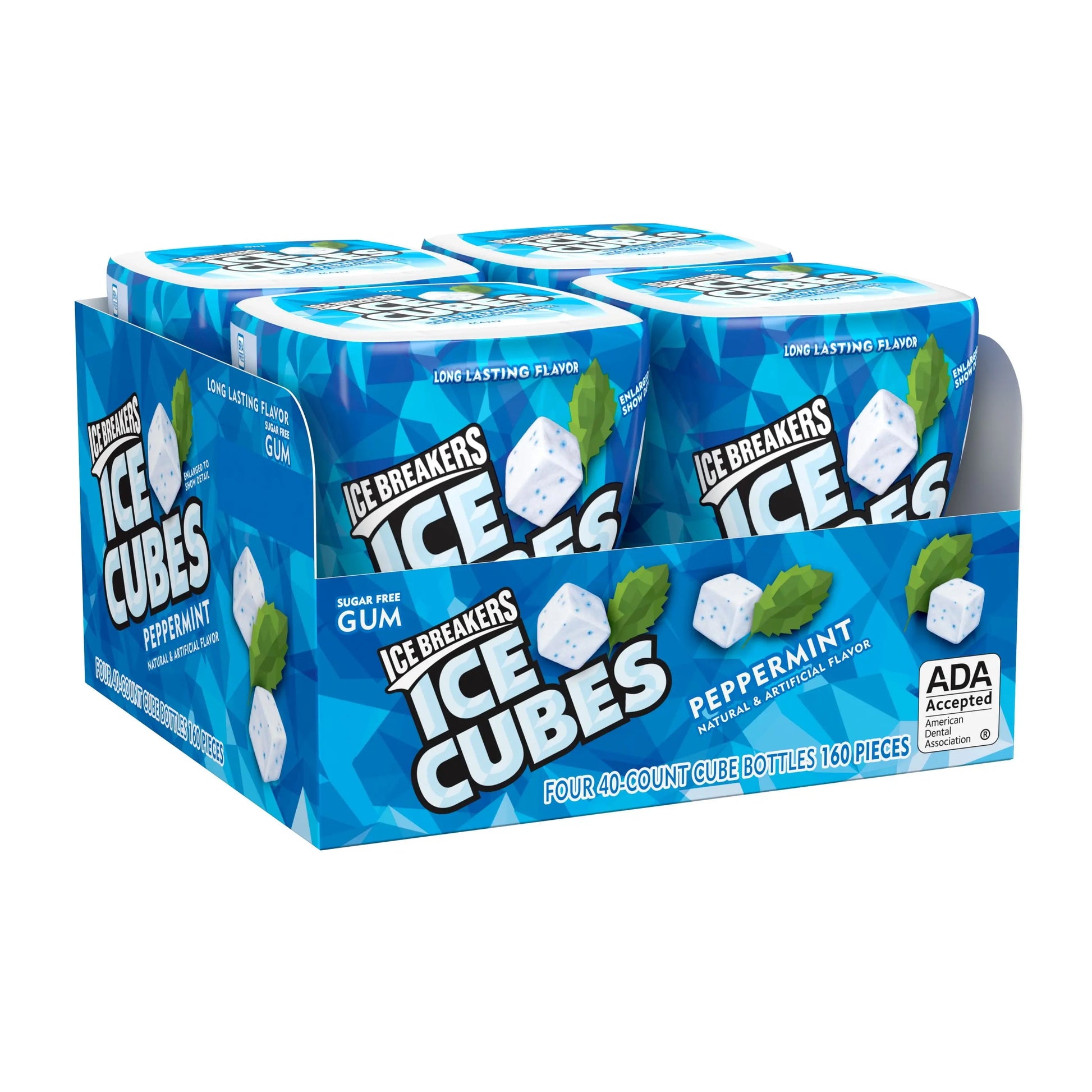 ICE BREAKERS ICE CUBES E-PACK PEPPERMINT 4 CT