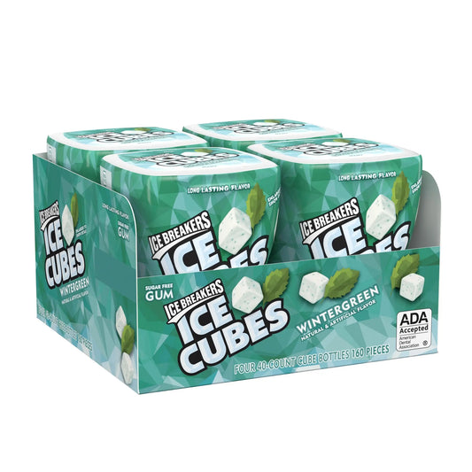 ICE BREAKERS ICE CUBES E-PACK WINTERGREEN 4 CT