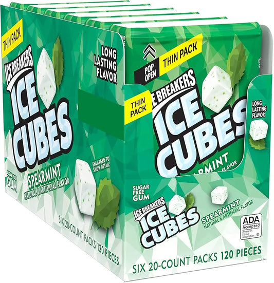ICE BREAKERS ICE CUBES E-PACK SPEARMINT 6 CT