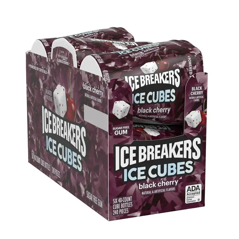ICE BREAKER ICE CUBES E-PACK BLACK CHERRY 6CT