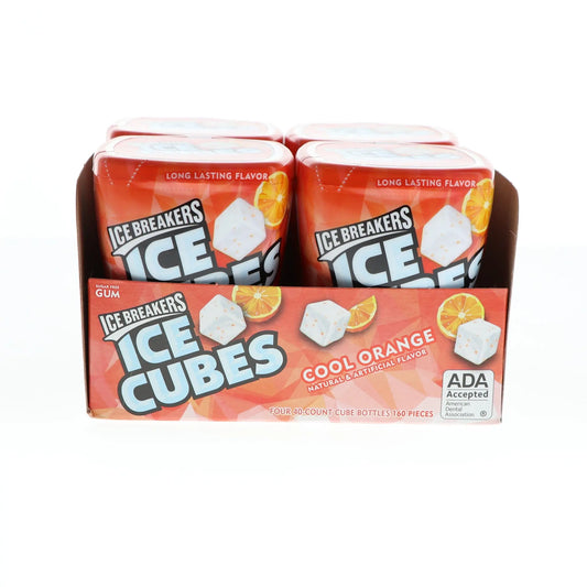 ICE BREAKERS ICE CUBES E-PACK COOL ORANGE  4 CT