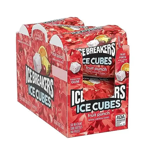 ICE BREAKERS ICE CUBES E-PACK PUNCH 6 CT
