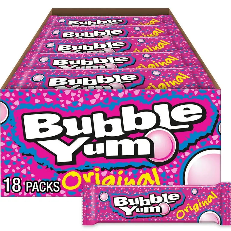 BUBBLE YUM ORIGINAL 18CT