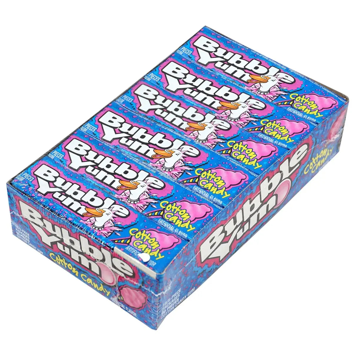 BUBBLE YUM COTTON CANDY 18CT