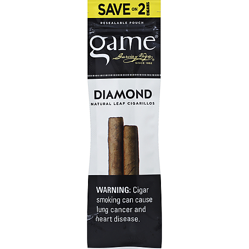 GAME CIGARILLO 2PK DIAMOND "SO2"