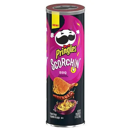 PRINGLES LARGE SCORCHIN BBQ 7CT
