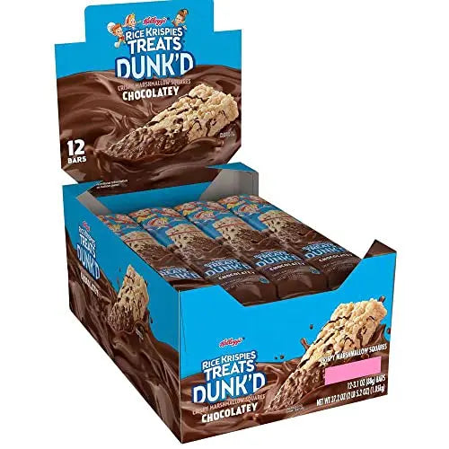 RICE KRISPIES DUNK'D CHOCOLATEY 12 CT