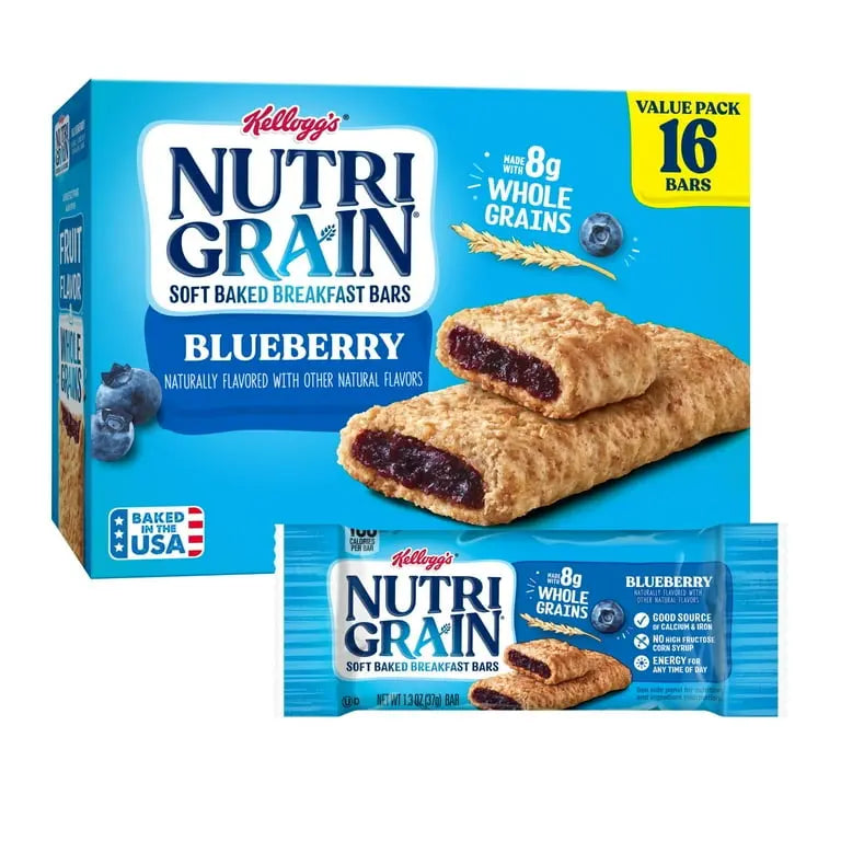 NUTRI-GRAIN BLUEBERRY 16CT
