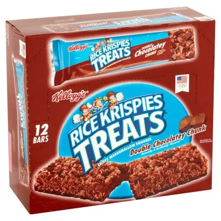 RICE KRISPY TREATS MEGA SIZE DOUBLE CHOC CHNK 12CT