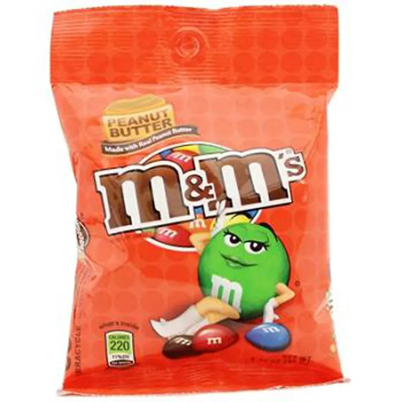 PEG M & M'S PEANUT BUTTER 6/5 OZ