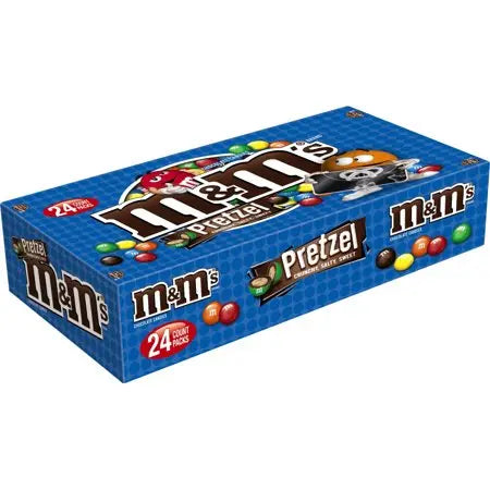 M & M PRETZEL 24CT