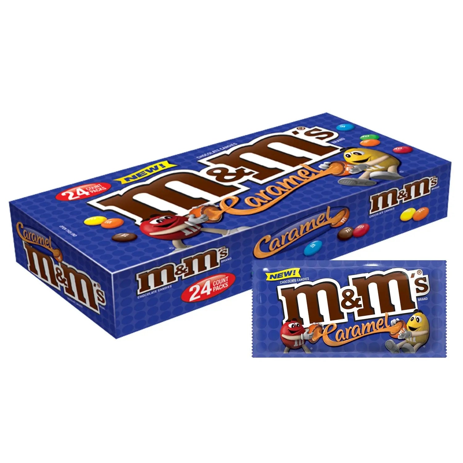 M & M CARAMEL 24CT